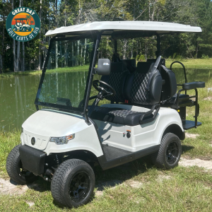 Epic E40 Golf Cart ECO Lithium White